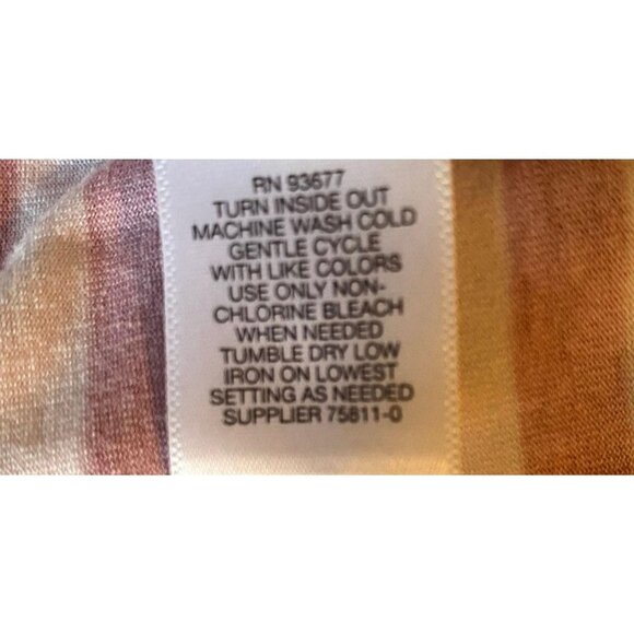 Liz Claiborne Red White Stripe Sheath Dress Women' - Picture 7 of 7